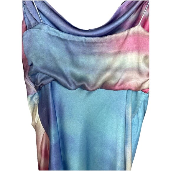 Retrofete Auris Size S Dress Tie Dye 100% Silk Lover Era Concert Party - Picture 10 of 11